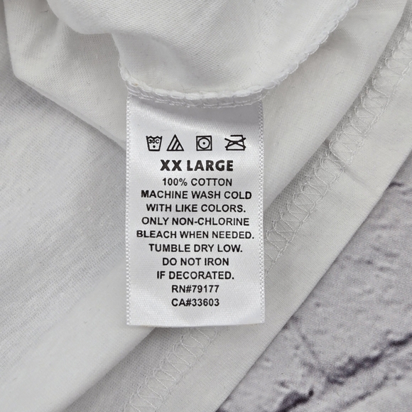 Hard Rock Cafe Milan White T-Shirt SIZE:XXL - Picture 6 of 7